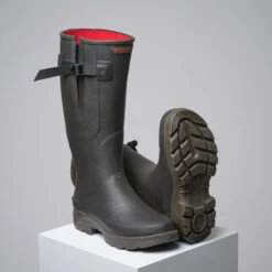 Warme Rubberlaarzen Met Neopreen Voering En Plooi 520