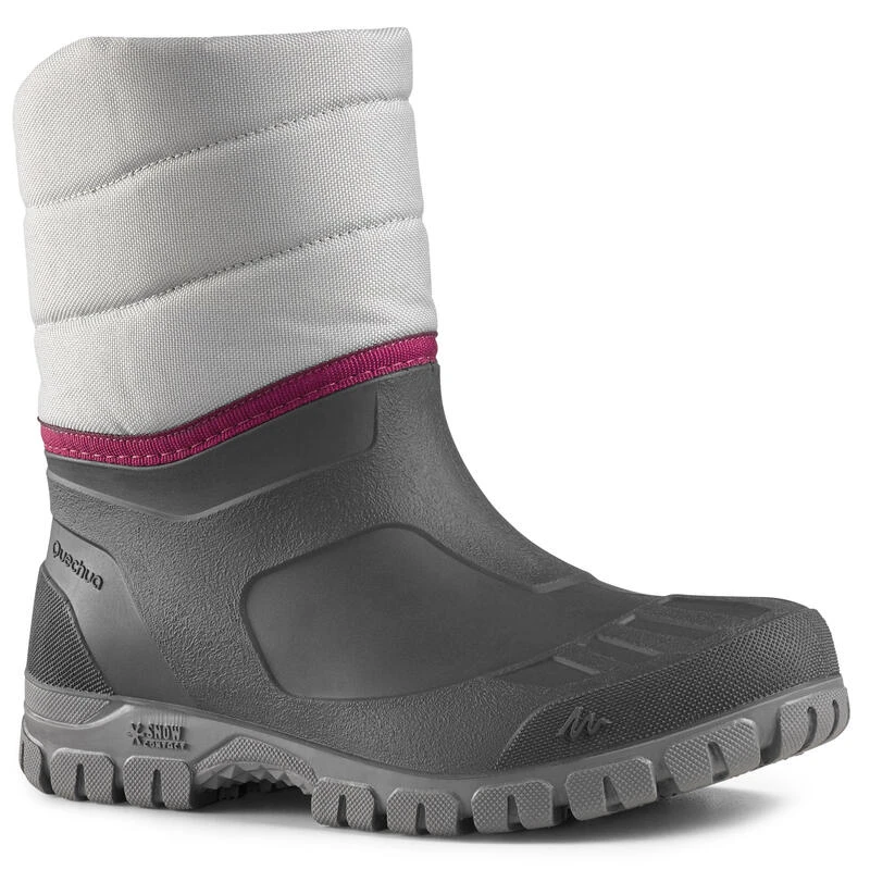 Quechua Warme Waterdichte Snowboots Dames SH100 WARM Mid 1 Quechua Warme Waterdichte Snowboots Dames SH100 WARM Mid