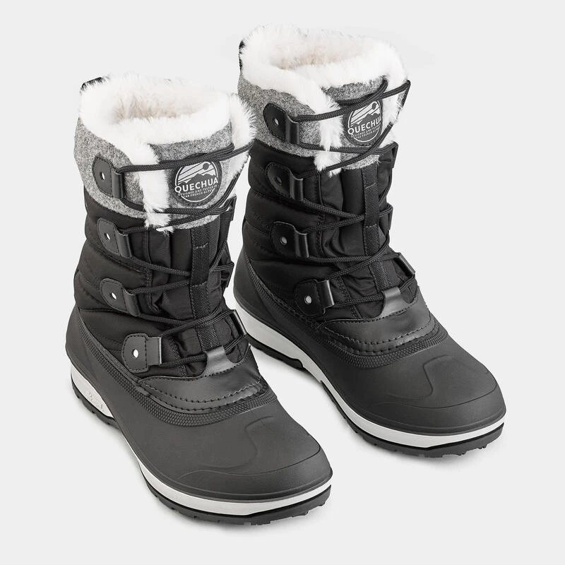 Quechua Warme Waterdichte Snowboots Dames SH500 X-WARM Hoog 2 Quechua Warme Waterdichte Snowboots Dames SH500 X-WARM Hoog - Afbeelding 2