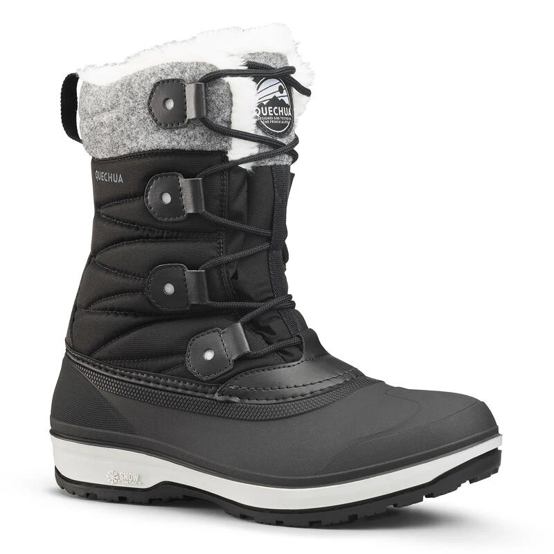 Quechua Warme Waterdichte Snowboots Dames SH500 X-WARM Hoog 1 Quechua Warme Waterdichte Snowboots Dames SH500 X-WARM Hoog