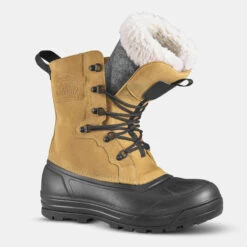 Quechua Warme Waterdichte Snowboots Heren SH500 U-WARM Leer -Regatta Verkoop warme waterdichte snowboots heren sh500 u warm leer 3