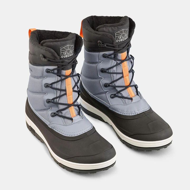 Quechua Warme Waterdichte Wandellaarzen Voor De Sneeuw Heren SH500 X-warm Veters 2 Quechua Warme Waterdichte Wandellaarzen Voor De Sneeuw Heren SH500 X-warm Veters - Afbeelding 2