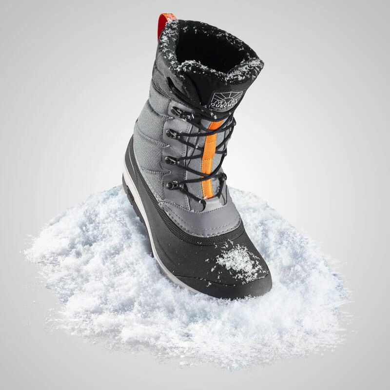 Quechua Warme Waterdichte Wandellaarzen Voor De Sneeuw Heren SH500 X-warm Veters 6 Quechua Warme Waterdichte Wandellaarzen Voor De Sneeuw Heren SH500 X-warm Veters - Afbeelding 6
