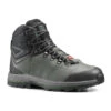 Waterdichte Hoge Trekkingschoenen Voor Heren MT100 Wide Leer Crosscontact