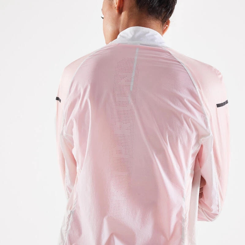 Windjack Voor Hardlopen Dames Wind Wit 3 Windjack Voor Hardlopen Dames Wind Wit - Afbeelding 3