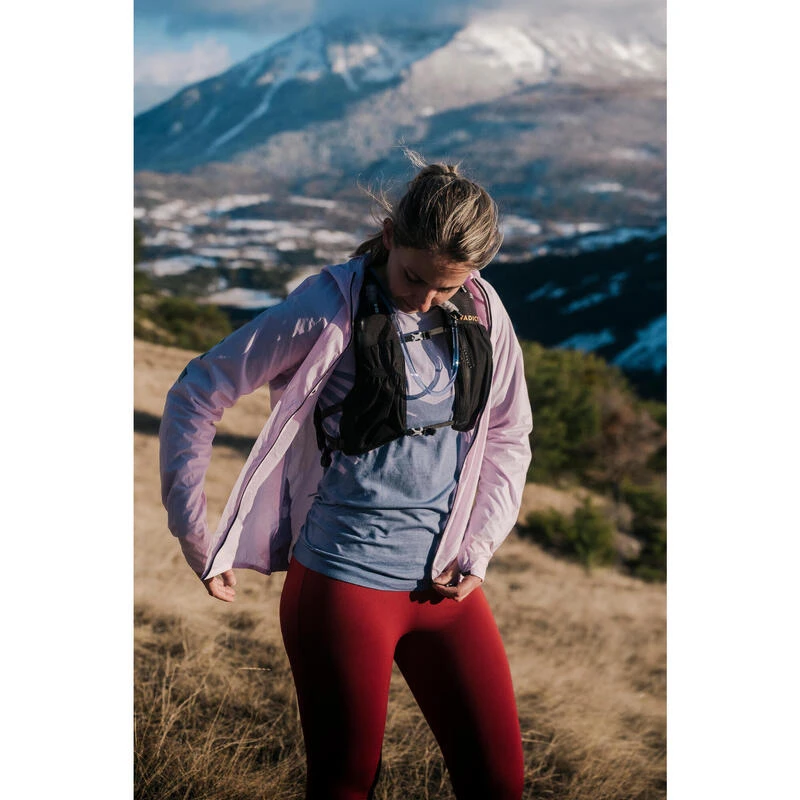 Windjack Voor Trail Running Dames Lila 15 Windjack Voor Trail Running Dames Lila - Afbeelding 15