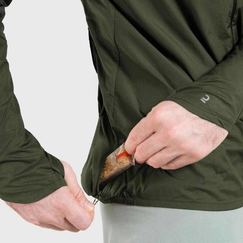 Windjack Voor Trail Running Lange Mouwen Heren 7 Windjack Voor Trail Running Lange Mouwen Heren - Afbeelding 7