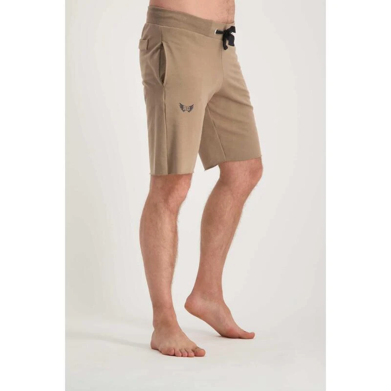 Yoga Shorts Bodhi - Comfortabel En Trendy Yogashort Van Bio Katoen - Inca Cacao 1 Yoga Shorts Bodhi - Comfortabel En Trendy Yogashort Van Bio Katoen - Inca Cacao