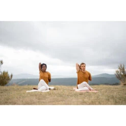 Yoga T-shirt Voor Dames 100% Linnen Made In France Camel 14 Yoga T-shirt Voor Dames 100% Linnen Made In France Camel -Regatta Verkoop yoga t shirt voor dames 100 linnen made in france camel 6