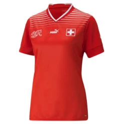 Zwitserland Thuis 22/23 Replica Jersey Dames PUMA